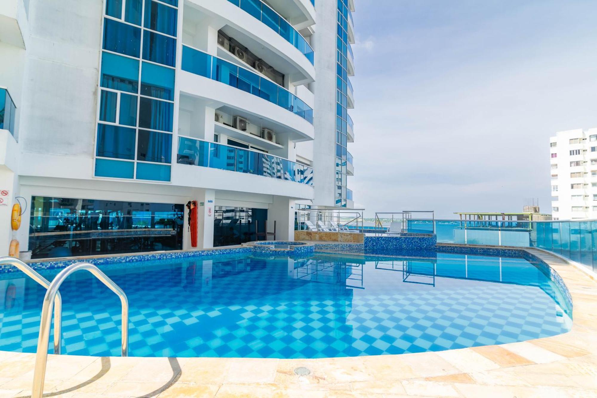 Apartamento Unik Cartagena Edificio Poseidon Eksteriør bilde