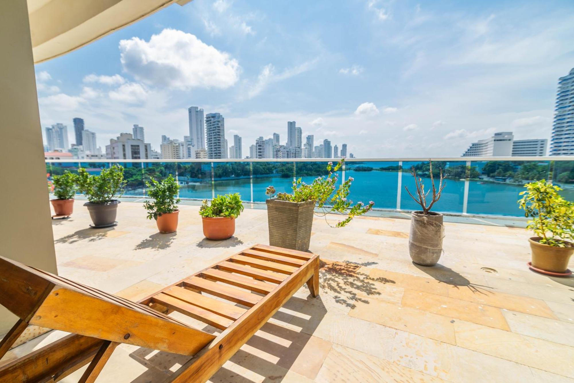 Apartamento Unik Cartagena Edificio Poseidon Eksteriør bilde