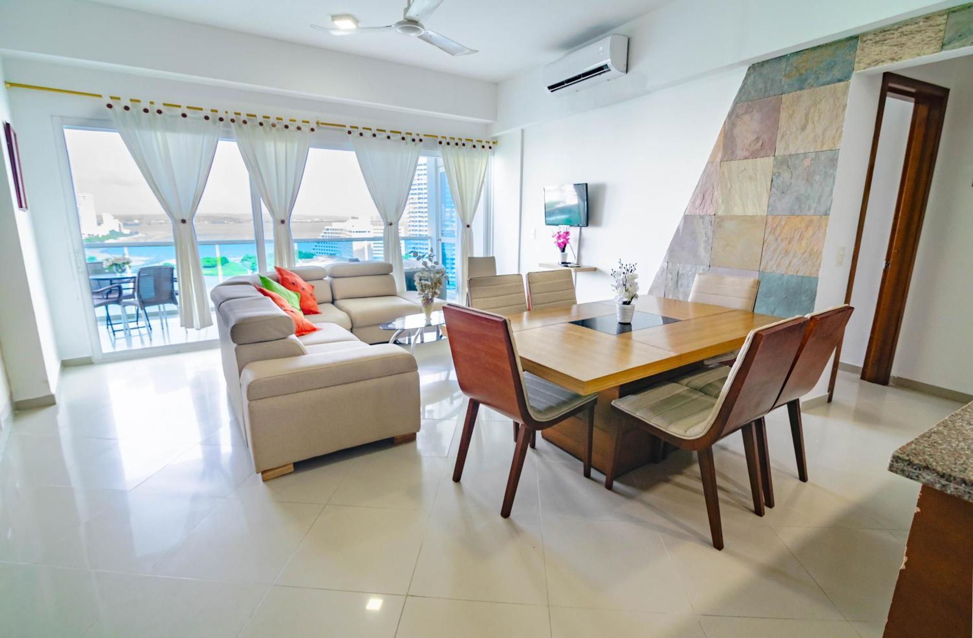 Apartamento Unik Cartagena Edificio Poseidon Eksteriør bilde