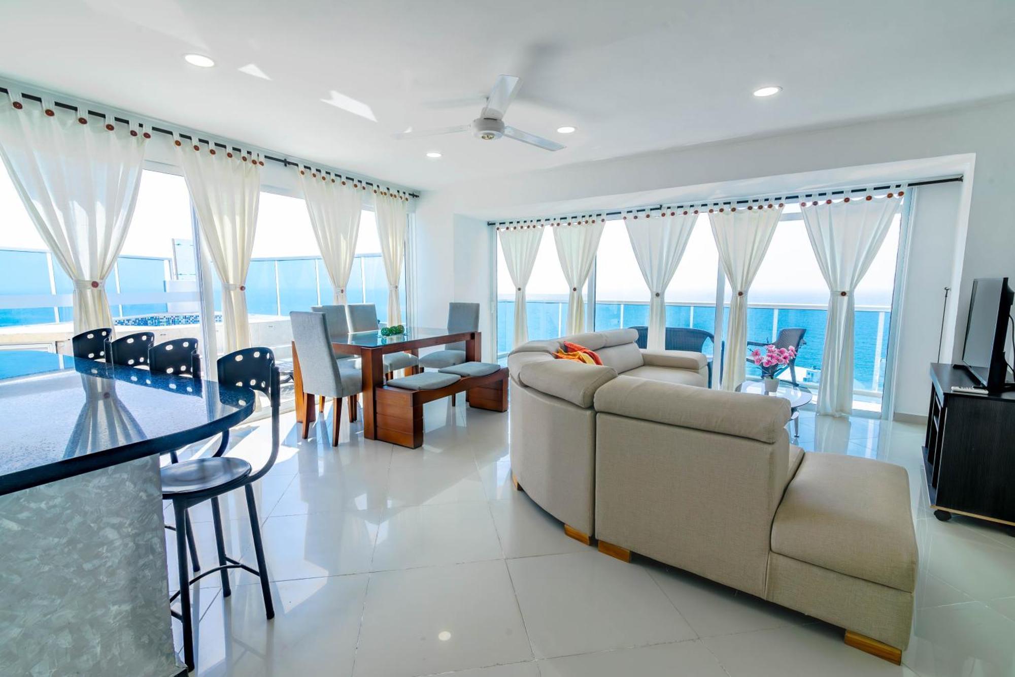 Apartamento Unik Cartagena Edificio Poseidon Eksteriør bilde