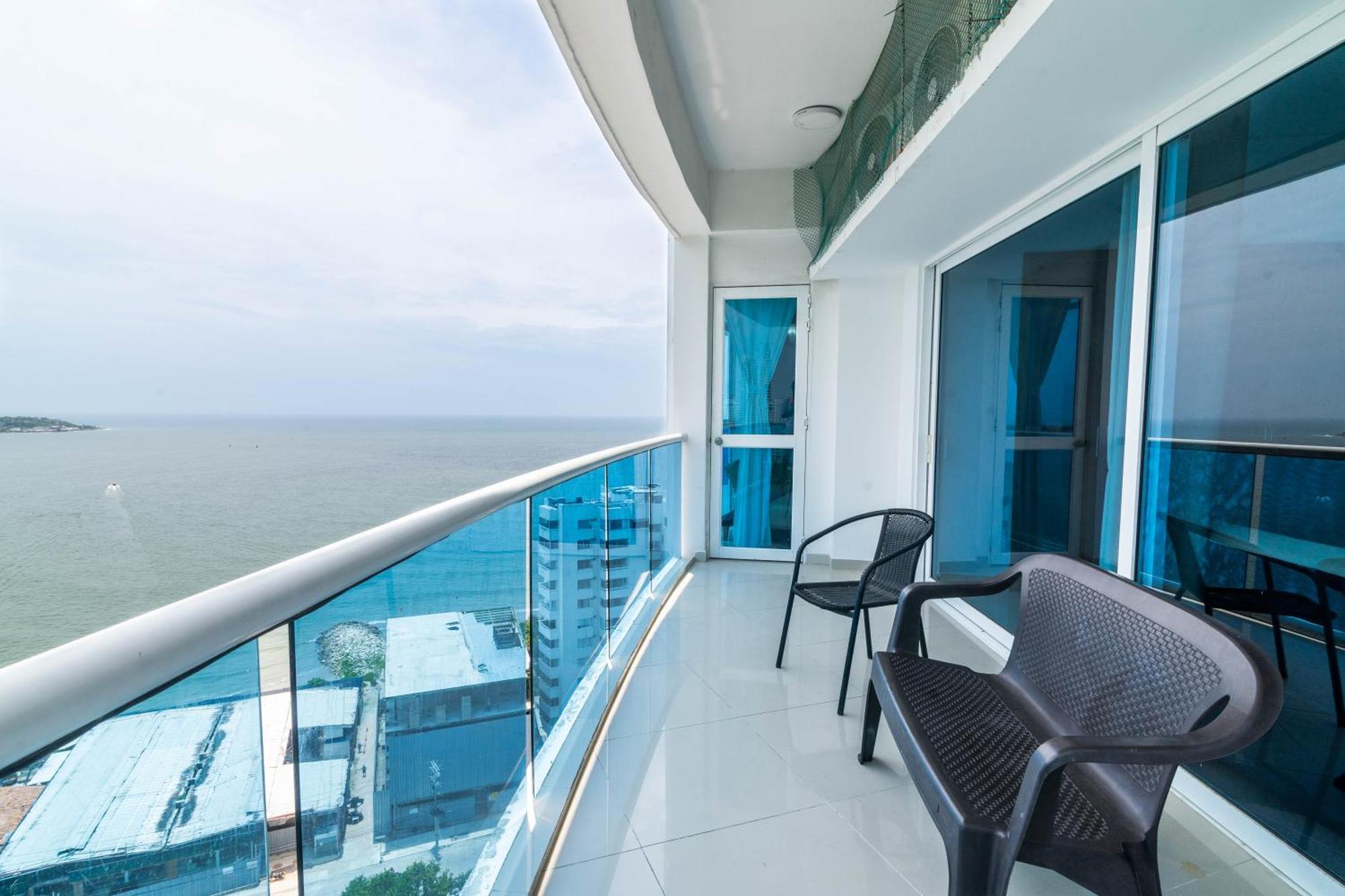 Apartamento Unik Cartagena Edificio Poseidon Eksteriør bilde