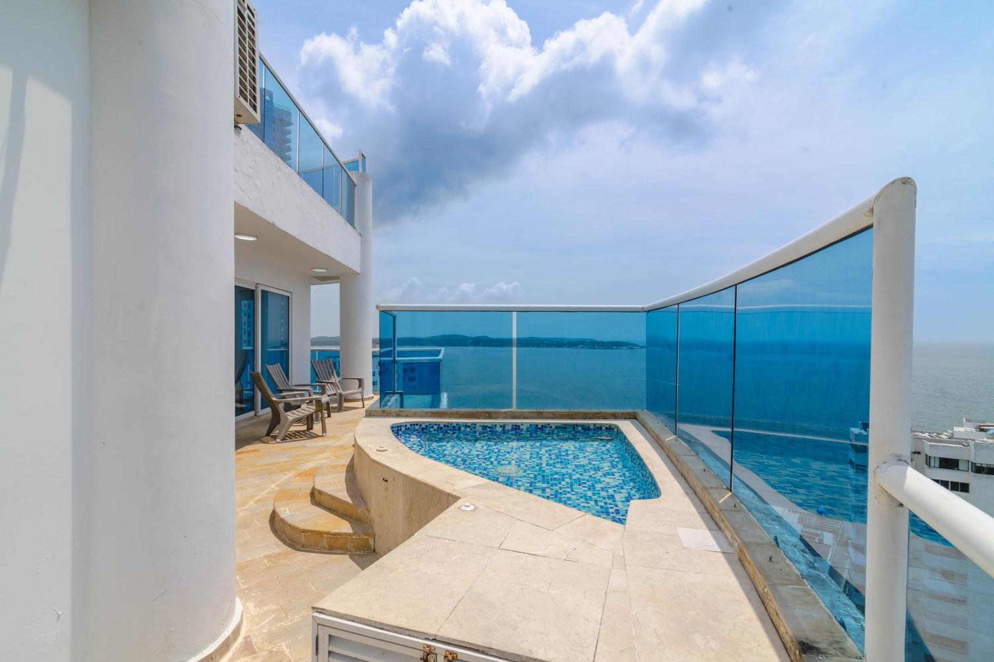 Apartamento Unik Cartagena Edificio Poseidon Eksteriør bilde