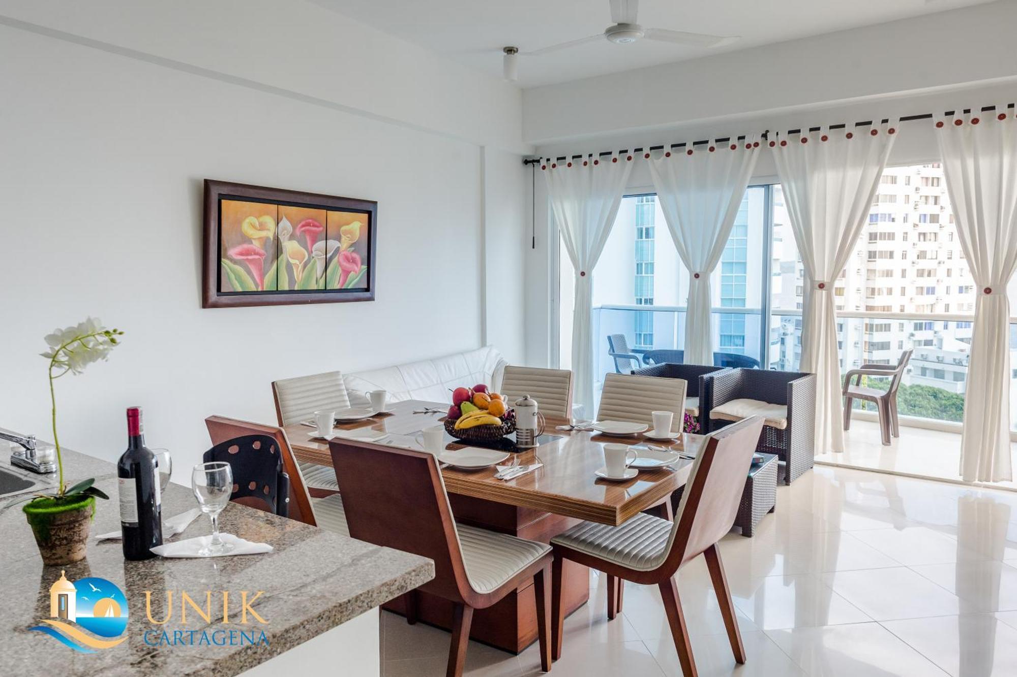 Apartamento Unik Cartagena Edificio Poseidon Eksteriør bilde